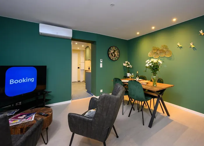 Cozy F2 40M2 Appartement Climatise Chateau