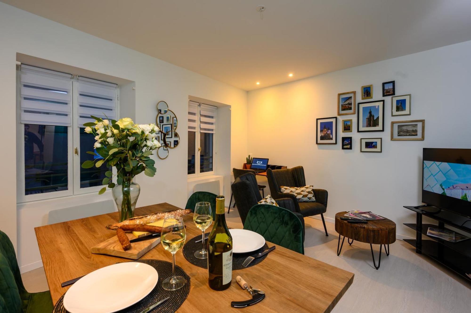 Cozy F2 40M2 Appartement Climatise Chateau Montbeliard